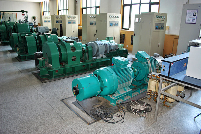 福海某热电厂使用我厂的YKK高压电机提供动力